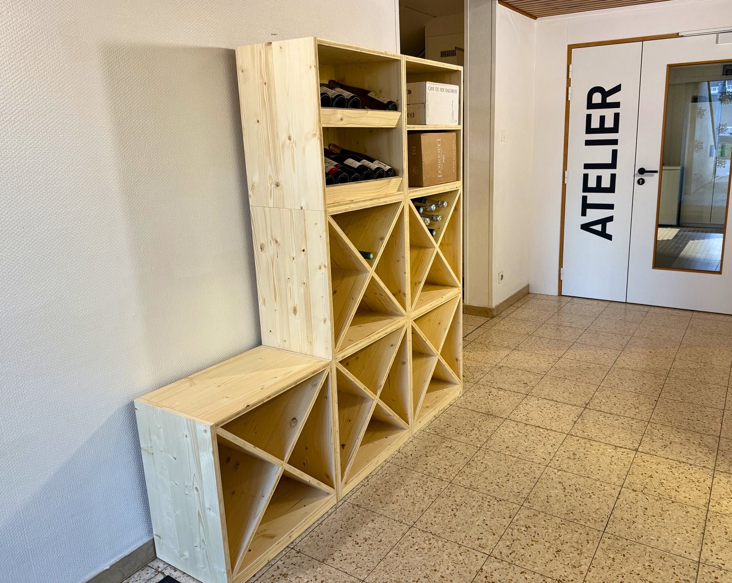 Cave En Bois "Modèle Premium"